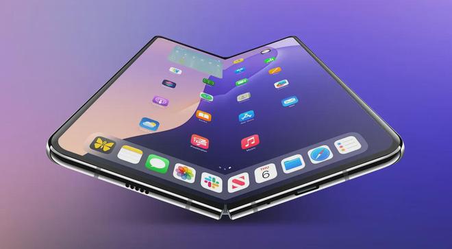 消息称苹果折叠屏iPhone采用侧边Touch ID指纹识别外屏挖孔镜头(图5)